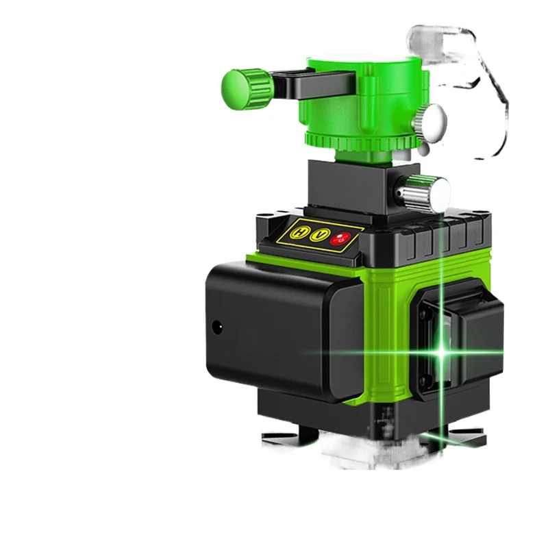 Level instrument High precision strong light 16-wire wall grounding instrument Laser level instrument y