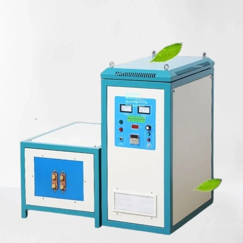 التحكم الذكي معدات ذوبان فرن التسخين التعريفي عالي التردد لجهاز التسخين التعريفي الحديدي