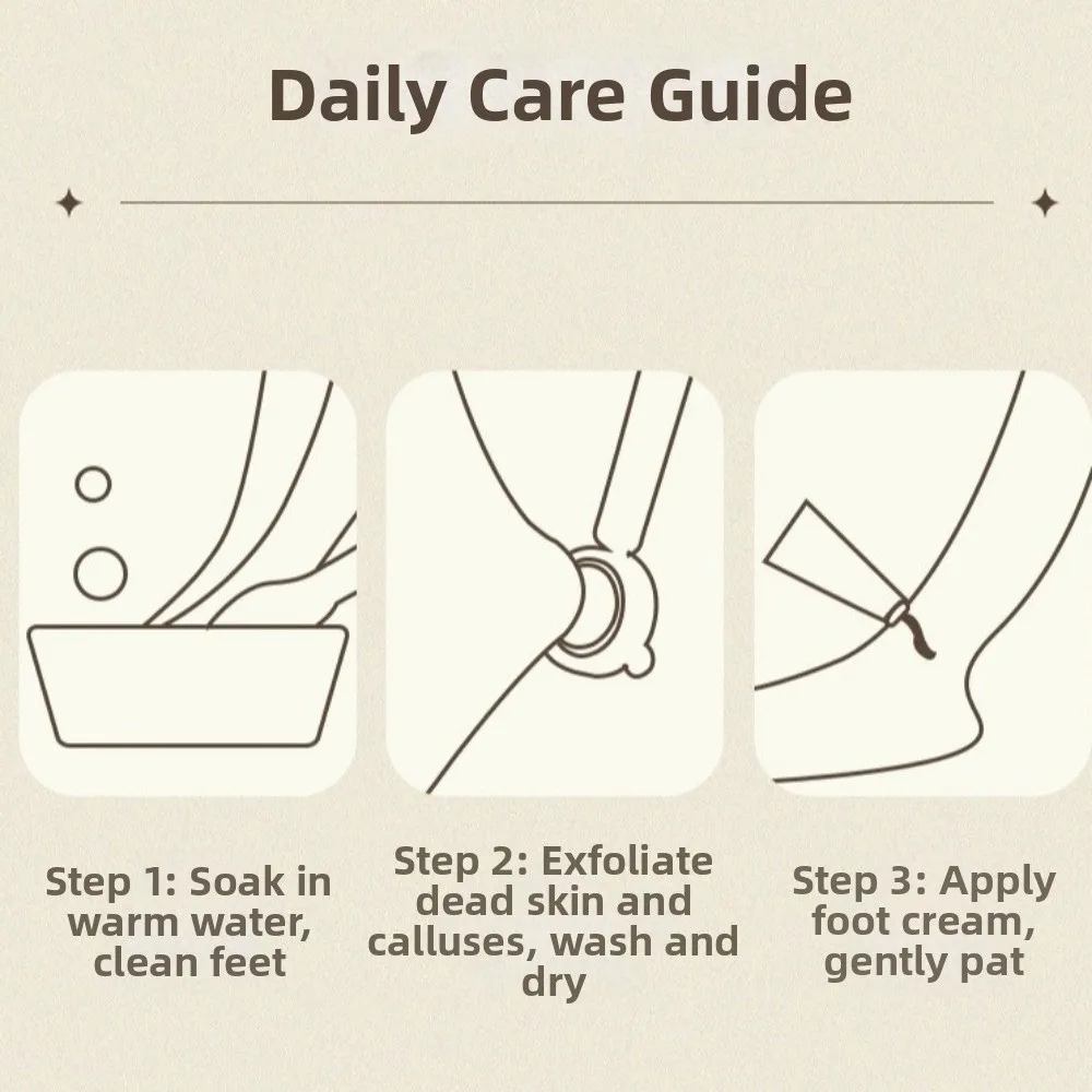 

3 in 1 Foot Brush Scrubber With Handle Exfoliating Pedicure Scraper Foot File Handheld Ergonomic Dead Skin Callus Remover