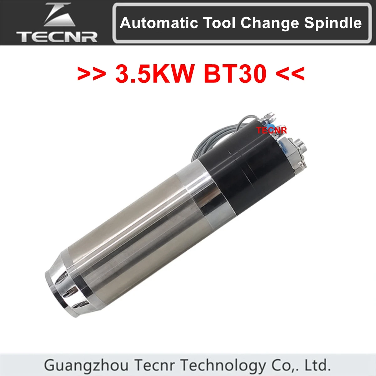 3KW 3.5KW BT30 ATC  Water Cooling Spindle Motor Automatic Tool change Spindle Pneumatic 220V 380V For Engraving Milling Metal