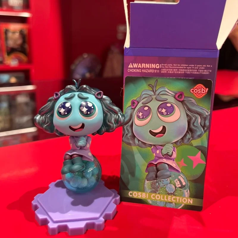 

Новые Hottoys Pixar Inside Out 2, фигурки в слепой коробке, Joy Sadness Anger Disgust Cosbi, Коллекционная фигурка, кукла, рождественские подарки