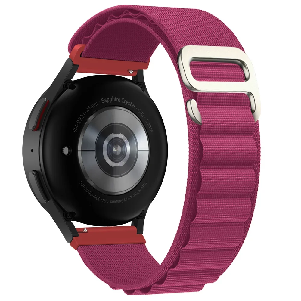 Stoff 22mm 20mm Uhrenarmband Alpine Loop für Samsung Galaxy Watch 7-FE-6-4-Classic-5-Pro Sportarmband Huawei GT 2-3-4-Pro Armband