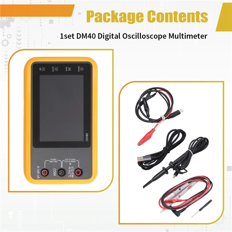 FULL-DM40 10 هرتز-40 ميجا هرتز المحمولة الرقمية المتعددة إشارة مولد يده أدوات السيارات الرقمية DM40C-B