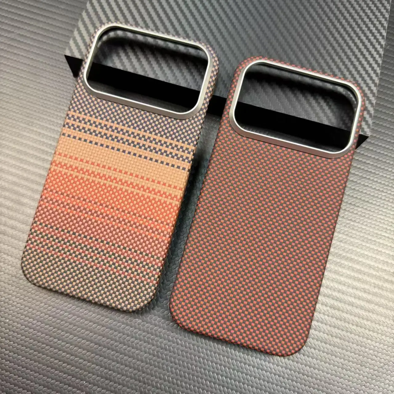 

For IPhone 17pro 17 Pro Max Ultra Light Real Aramid Kevlar Carbon Fiber Case Luxury Business Magnetic Charging Protective Cover