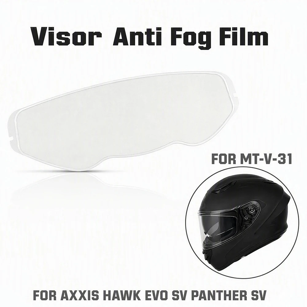 visor Anti Fog Film for MT-V-31 AXXIS HAWK EVO SV PANTHER SV Motorcycle Helmet visor Anti Fog Insert