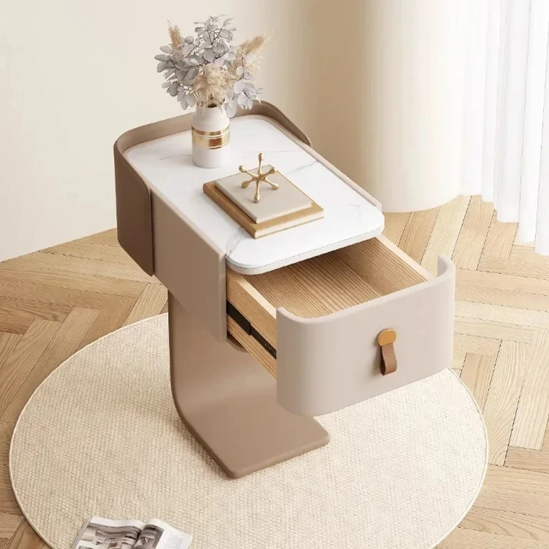 Minimalist European Nightstand Metal Bedside Table Nordic Japanese Nightstands Living Room Cajones De Dormitorio Salon Furniture