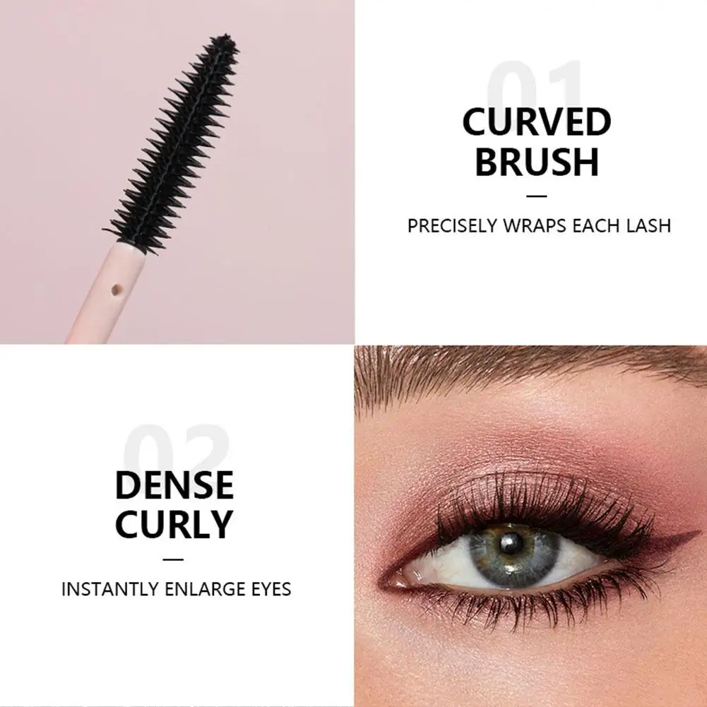 4d Zwarte Mascara Verlenging Zwarte Lash Wimper Extensie Wimpers Borstel Schoonheid Make-Up Langdragende Mascara Voor Wimpers E4b7