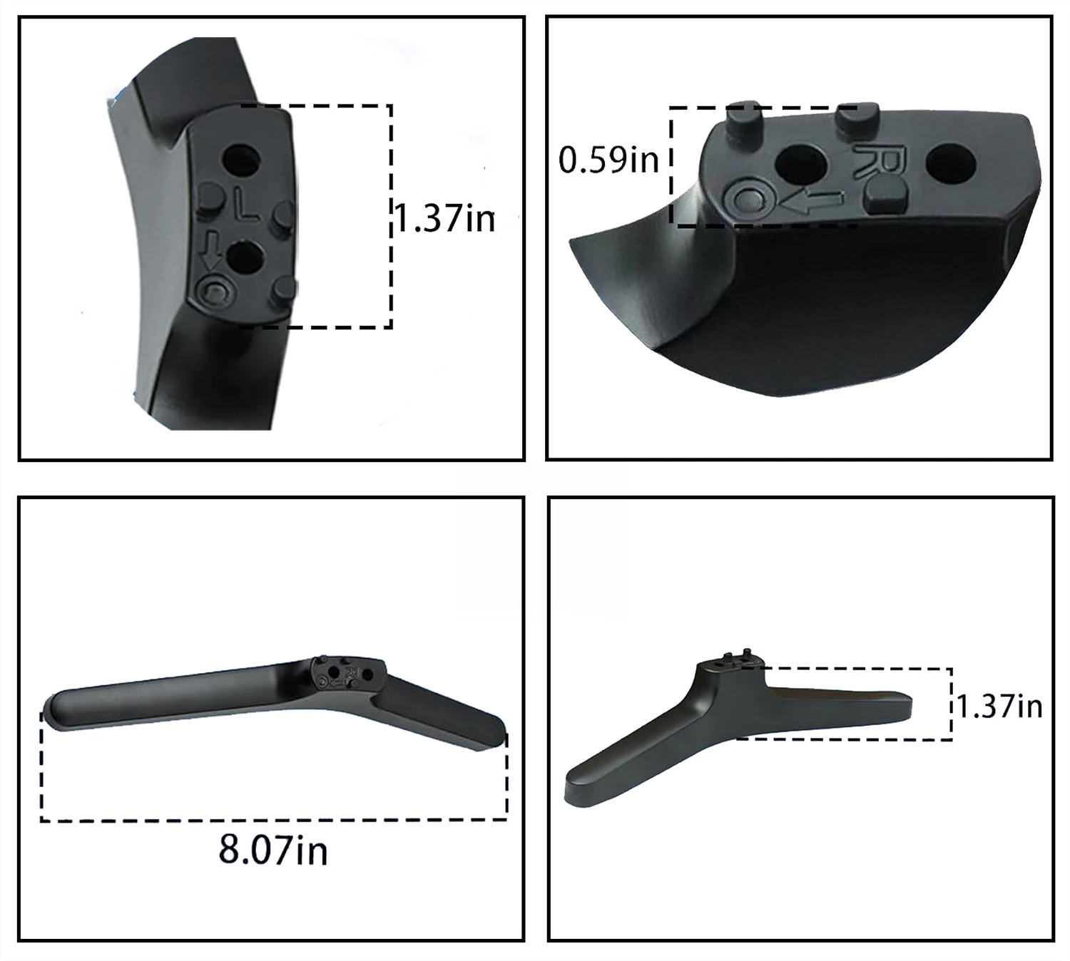 NEW TV Replacement Legs for Samsung 43 inch TV UN43NU6900 UN43NU6900F UN43NU6950FXZA Class 4K Ultra HD Smart LED with Screws