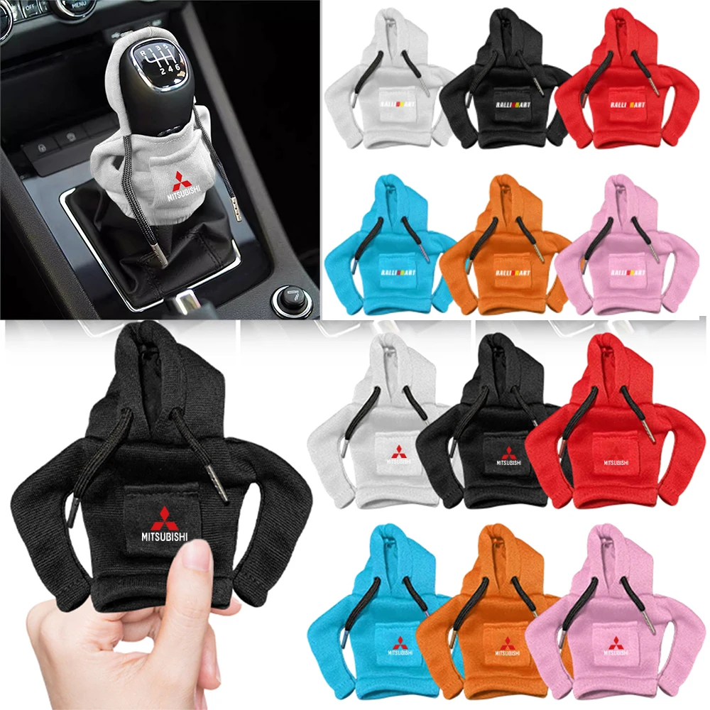 Car Shift Lever Cover Change Lever Car Interior Decorations for MITSUBISHI Ralliart Lancer Competition Outlander ASX EX LANCER