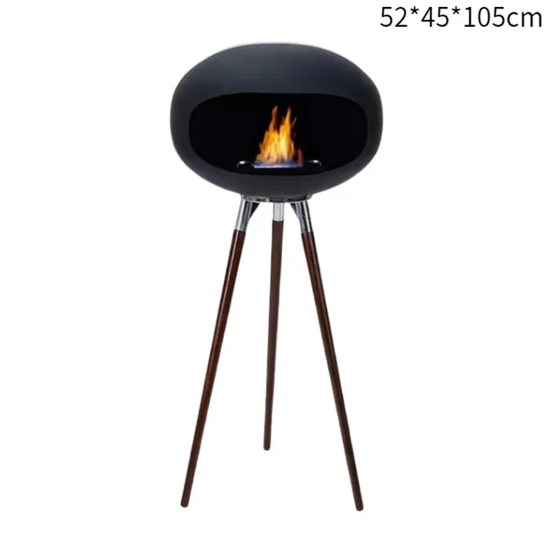 Wholesale Custom Metal Tabletop Fire Pit Bioethanol Fireplace Smokeless Real Flame Portable Burner Manufacturer
