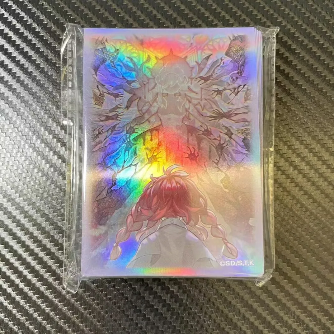 70pcs-yugioh-konami-duel-monsters-quadogmatika-beast-official-collection-sealed-card-protector-duelist-sleeves