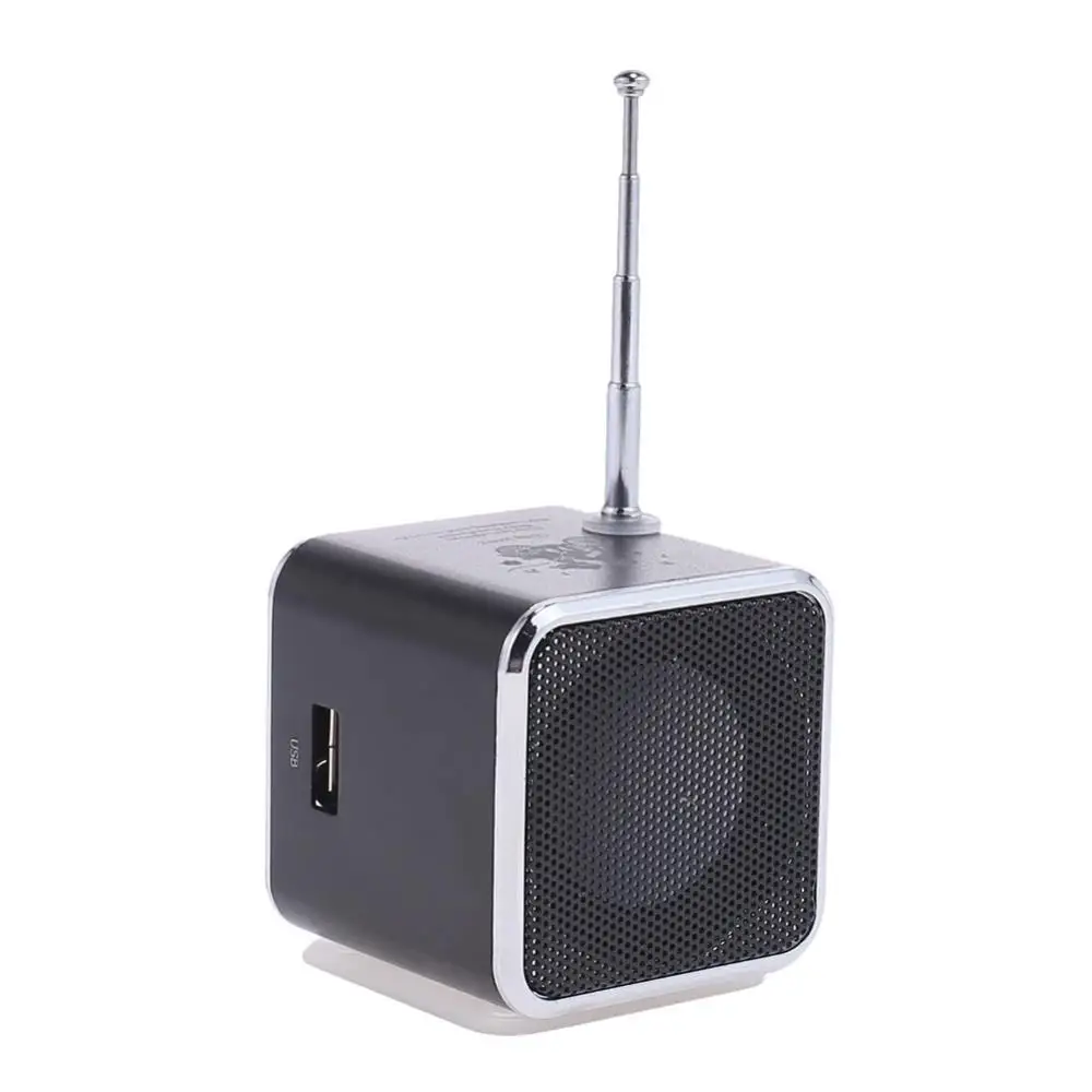 TD-V26 راديو FM صغير محمول مايكرو ثلاثة أضعاف بلوتوث صوت محمول للكمبيوتر الهاتف المحمول MP3 الموسيقى دعم مايكرو TF بطاقة SD