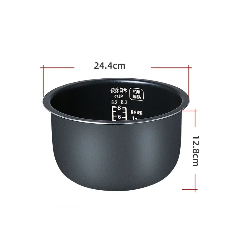 4L Rice Cooker Inner Pot Replacement for SR-MH151-R SR-MH151-S SR-PMH151 SR-ME151 Rice Cooker Parts