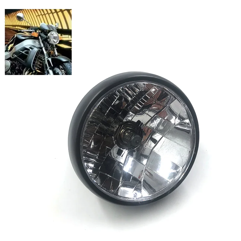 

Motorcycle Retro Halogen Headlight Front Headligh Modification For HONDA CG150 TZTAN 2000 Cafe Racer Lamp Accessories