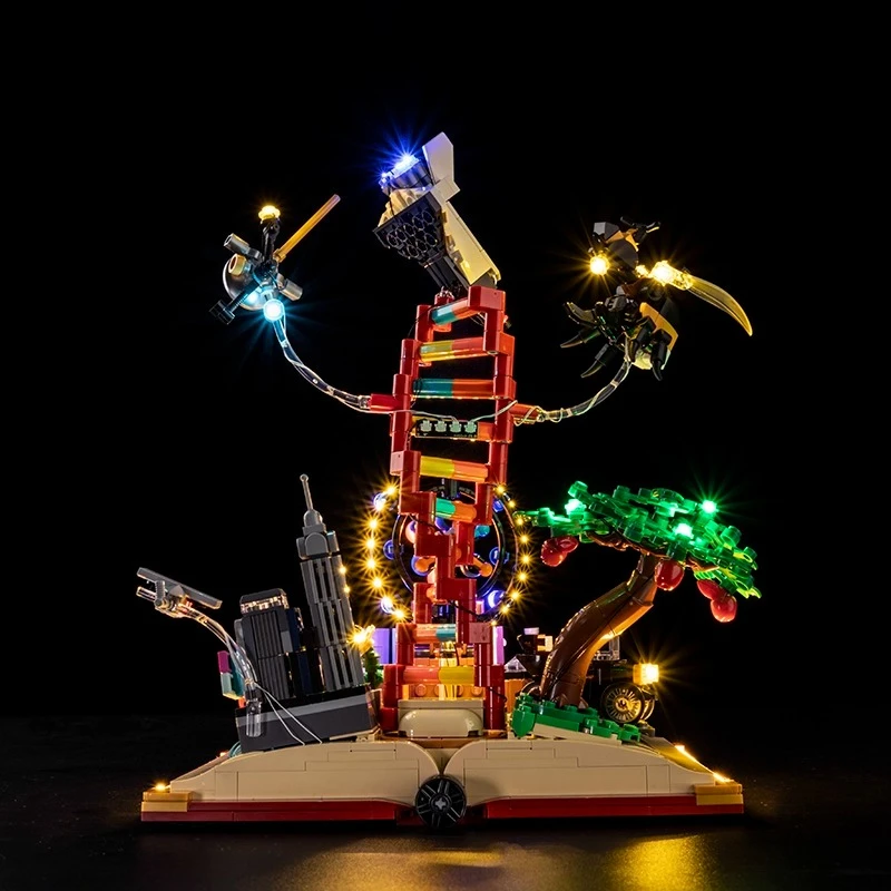 LED-verlichtingsset geschikt voor LEGO The Evolution of STEM 21355-ideeën bouwstenen (niet het stenenmodel)