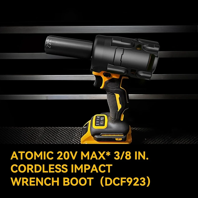 FYBL 2X Impact Wrench Protective Boot for DCF921 DCF922 DCF923, Rubber Silicone Power Tool Replacement Parts