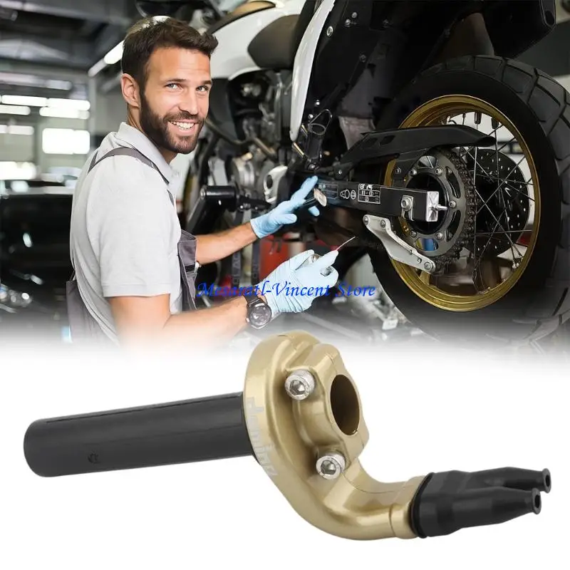 A70F Rutschfeste Motorrad-Griffe, Motorrad-Gasgriffe, Upgrades für Fahrräder – Detail 9