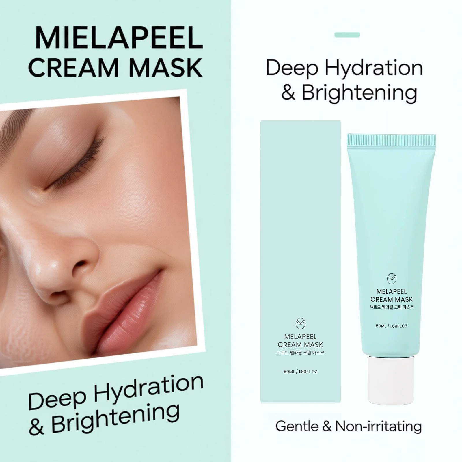 

Peel-Off Mask Gentle Cleansing, Removes Blackheads Exfoliating Brightening & Radiant Glow Oil Control Firming Skin Facial Mask