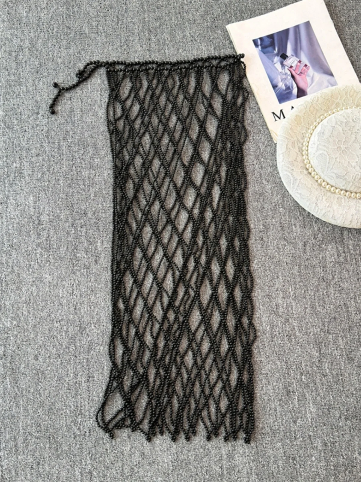 

Pearl Waist Belt Women's Skirt Wide Tassel Korean Sle Decorative High-End Sensation Waist Chain Waist Link Matching Dr W...