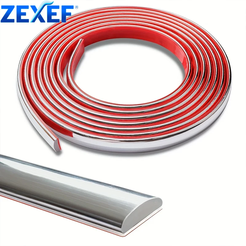 ZEXEF 3M zelfklevende spiegelframe PVC sierlijst muurbekleding lijn decorstrip achtergrond muur plafondlijn spiegelframe decor