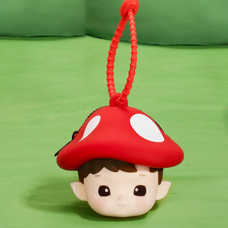 Popmart Hacipupu Forest Adventure Series Headphone Bag Guess Bag Cute Anime Figure Ornaments Collection