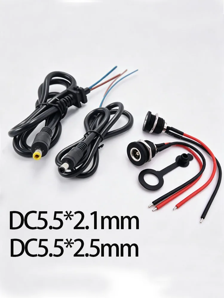 AliExpress JCD 1PC/1Set DC 5.5x2.1/2.5mm Male Female Charging Cable for 36V 48V E-Bike Li-ion Battery Electric Bicycle Charger