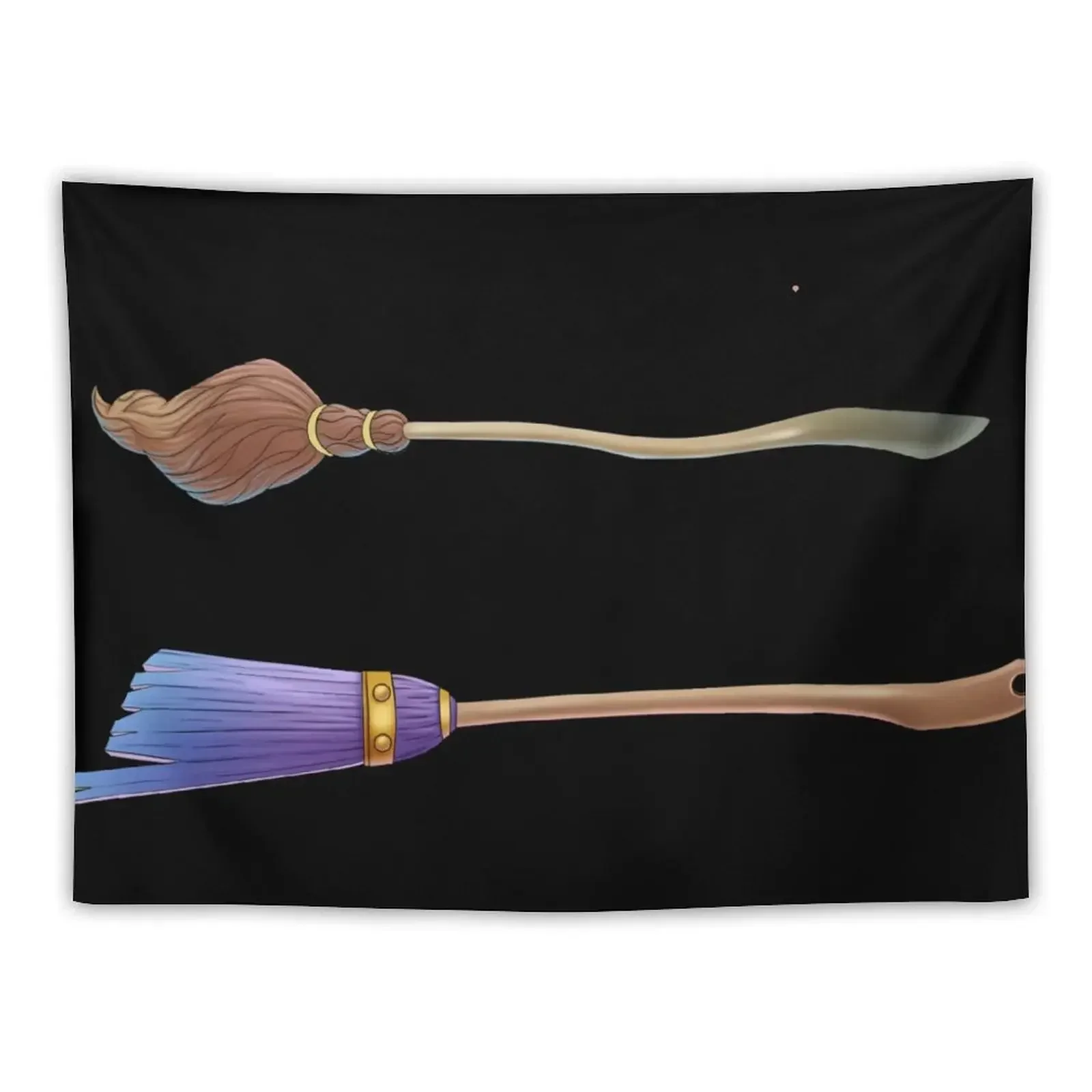 witches brooms Sticker For Bedroom Wall Hanging Wall Decoration Tapestry Bedroom Decoration Wallpaper Bedroom Tapestry