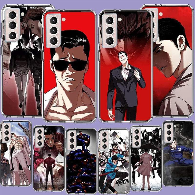 Jonggun  Lookism Phone Case for Samsung A16 A17 A26 A36 A56 A57 A55 A54 A37 A15 A25 A35 A14 A24 A34 Galaxy Note 20 10 A07 A06 A0
