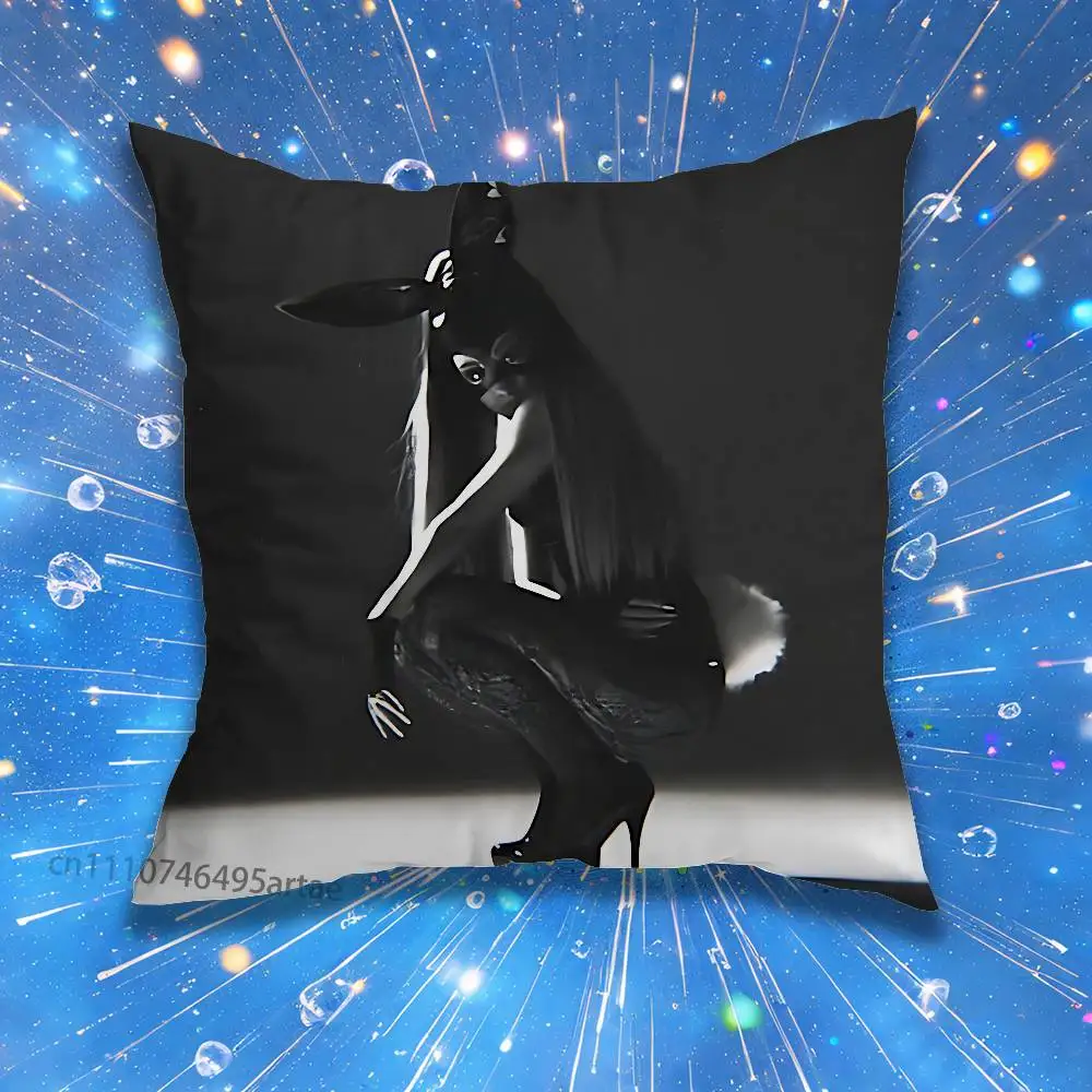 Pillow for Sofa Seat Chair Decorative/Modern Home Decor Print Throw Cushion Ariana Singer Grande Yes And Concert Aesthetic