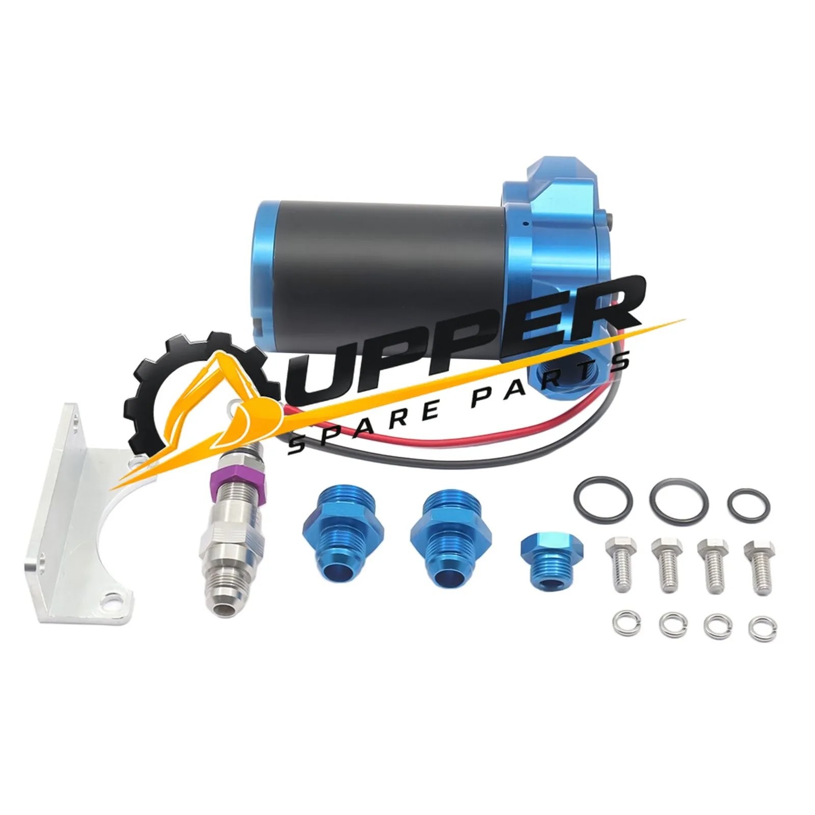 400 GPH Electric Fuel Gas Alcohol Pump W/ By Pass For Street Racing DM-2806