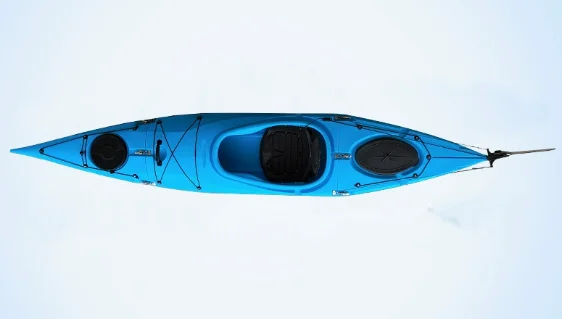 3.6-meter single split ocean boat with rudder travel canoe three-section combined boat