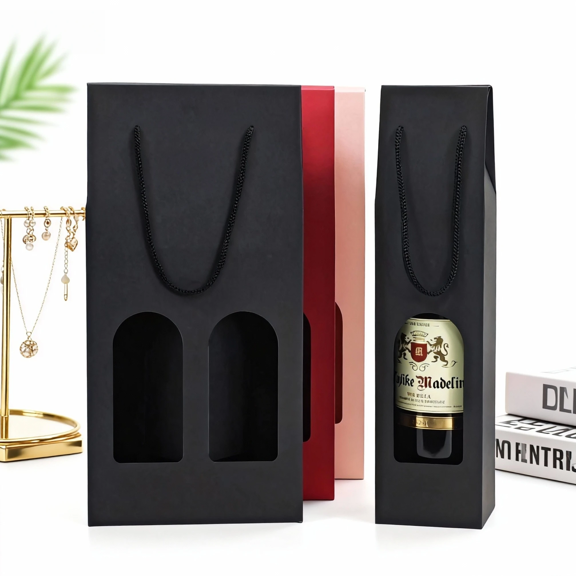 Luxury Bags For School - 5 Botol Anggur Merah 750ml Kotak