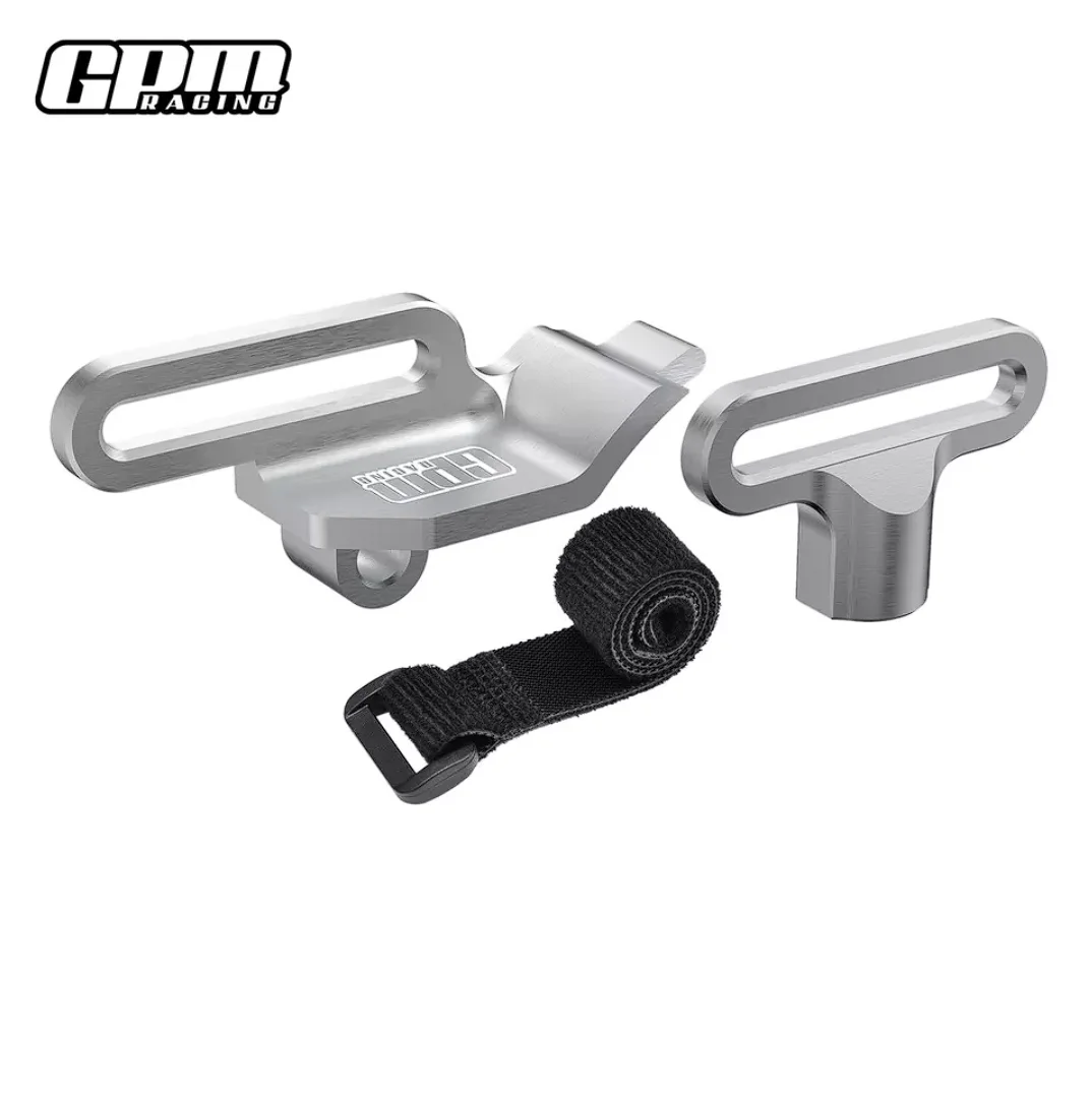 GPM 7075 อลูมิเนียม Retainer,แบตเตอรี่ Mount สําหรับ TRAXXAS Mini Maxx รถบรรทุกมอนสเตอร์รีโมทคอนโทรลอะไหล่รถยนต์