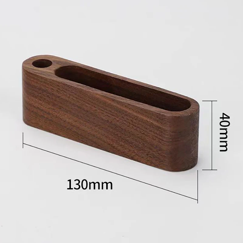 Business Card Holder Wooden Organizer Office Desk Name Card Display Stand With Pen Slot Memo Pad Cards Stand Card Holder Storage