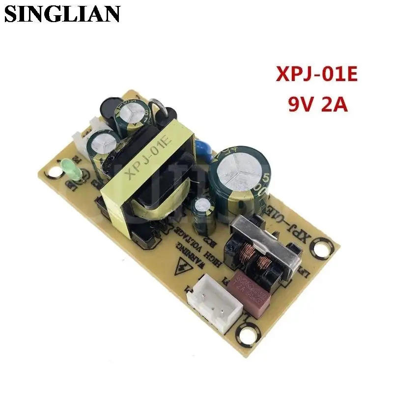 AC-DC 12V1.5A /5V2A/9V2A Switching Power Supply Module Bare Circuit 100-265V to 12V 5V 9V Board regulator for Replace/Repair