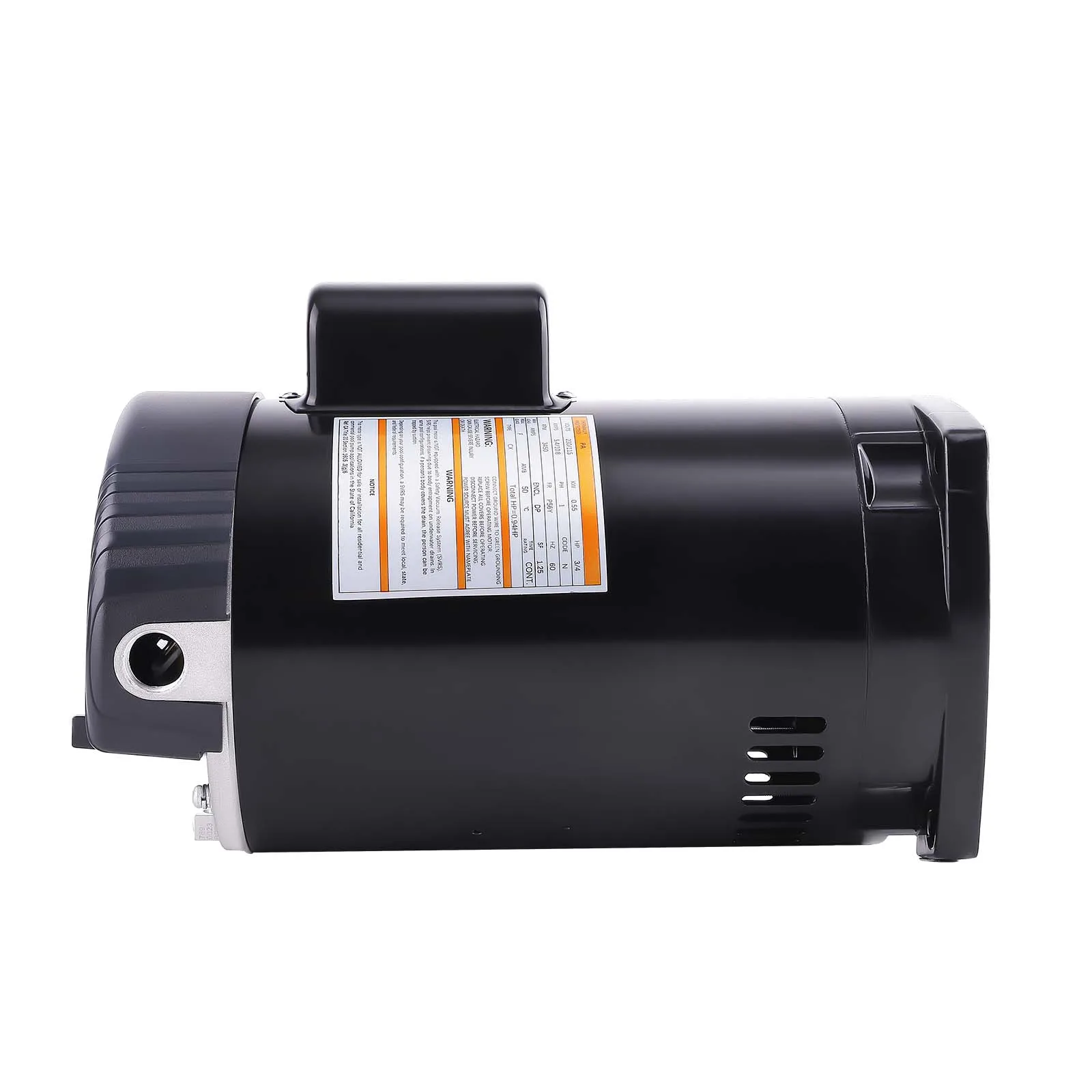 プールポンプ 0.75HPモーター 115/230V B2852 56Yフレーム 3450RPM プールポンプモーター