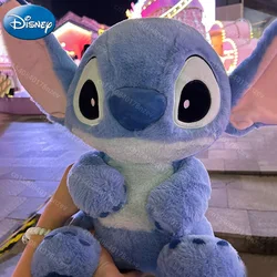 Juguetes de peluche de Lilo & Stitch de dibujos animados de Disney para niños, almohada para dormir, juguetes de peluche Kawaii Stitch, figura de decoración, regalo de 20cm