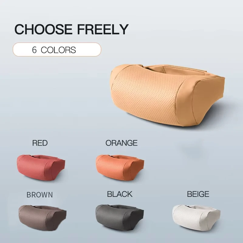 Update Car Headrest Neck Support Seat Soft Neck Pillow Breathable Universal Protector Cushion Neck Rest Auto Accessories