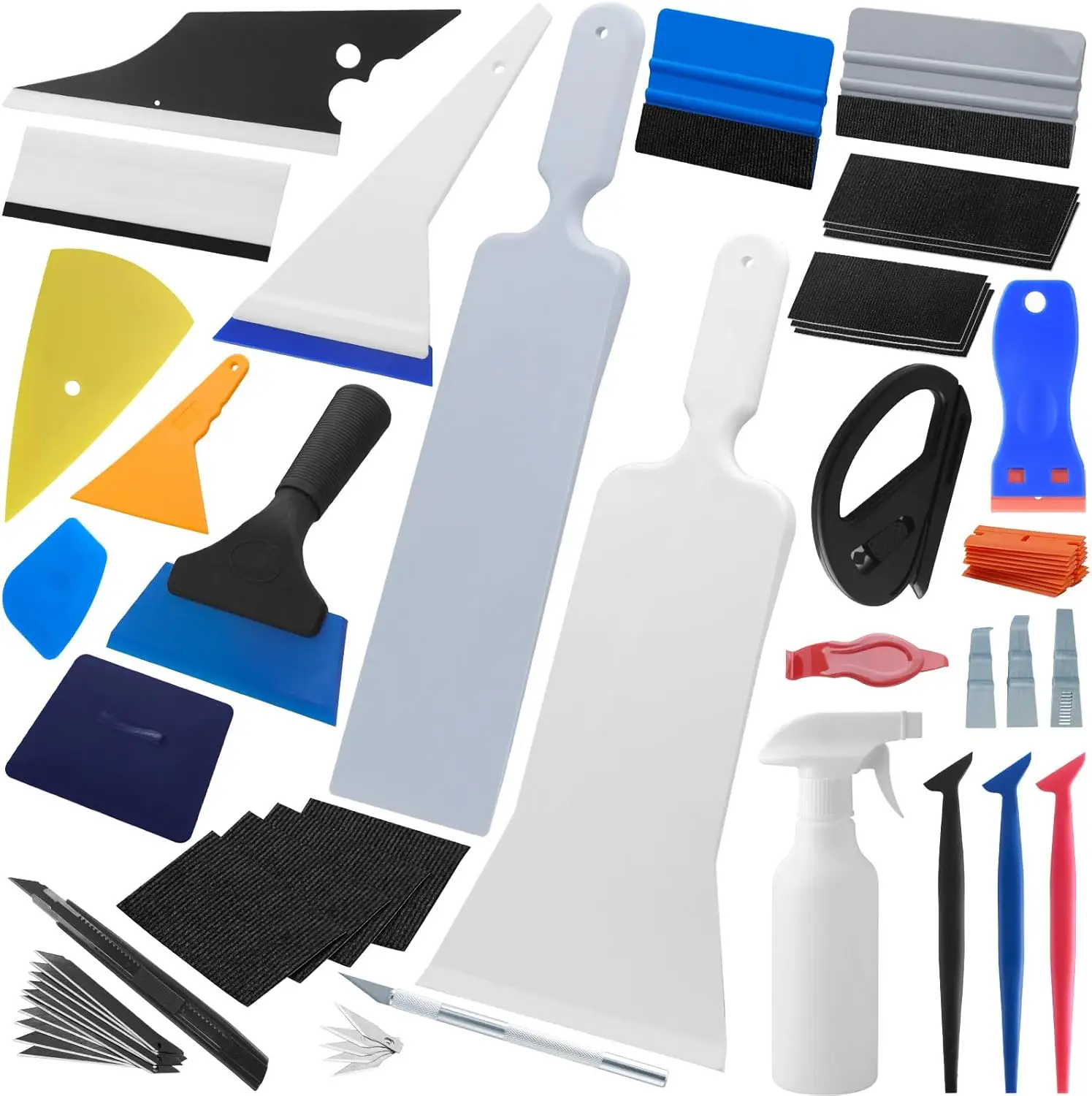 

Набор инструментов для тонировки окон автомобиля, скребок для виниловой пленки для тонировки автомобиля и установки пленки