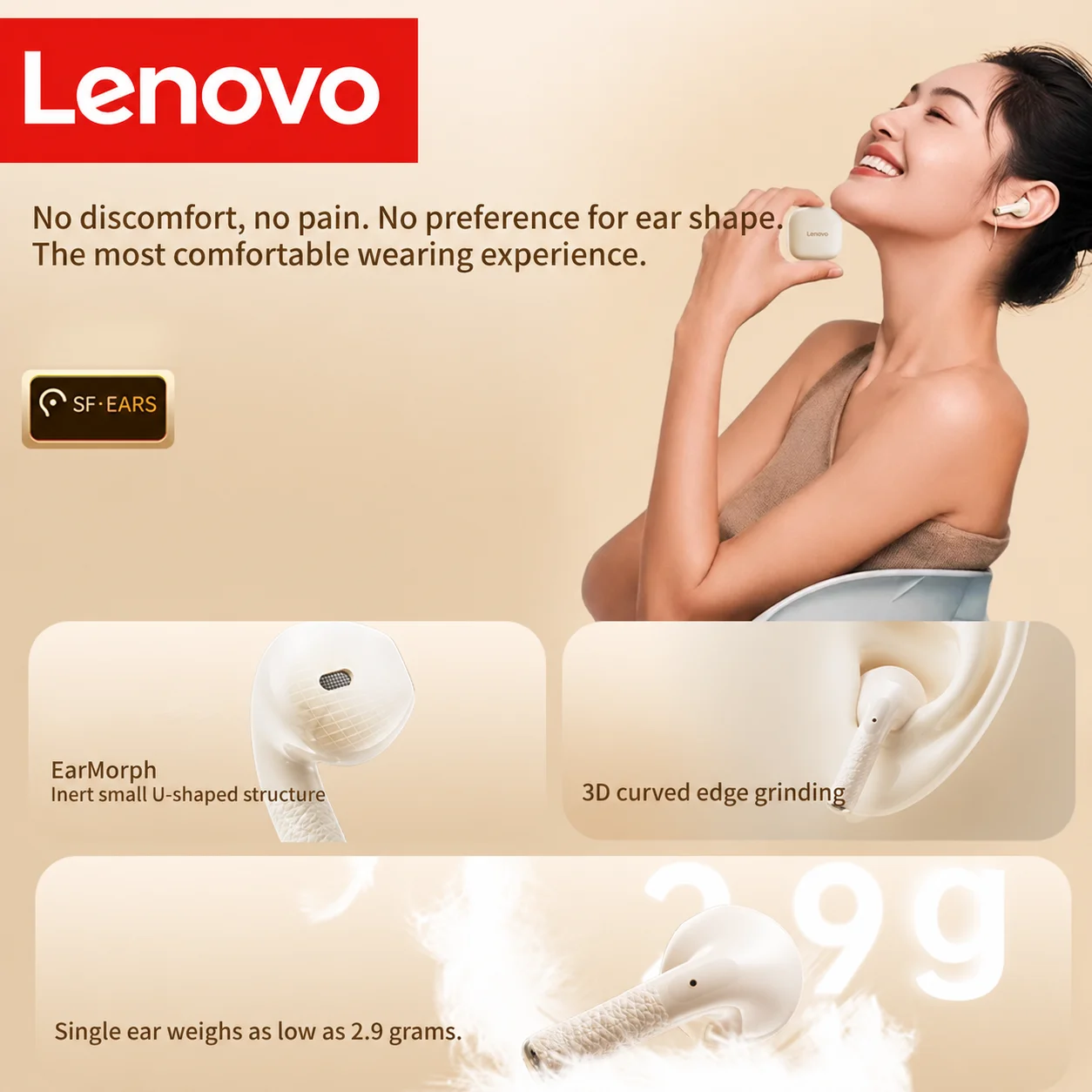 Lenovo EA166 TWS Bluetooth 5.4 - огляд і ціна Phone Accessories Amazon