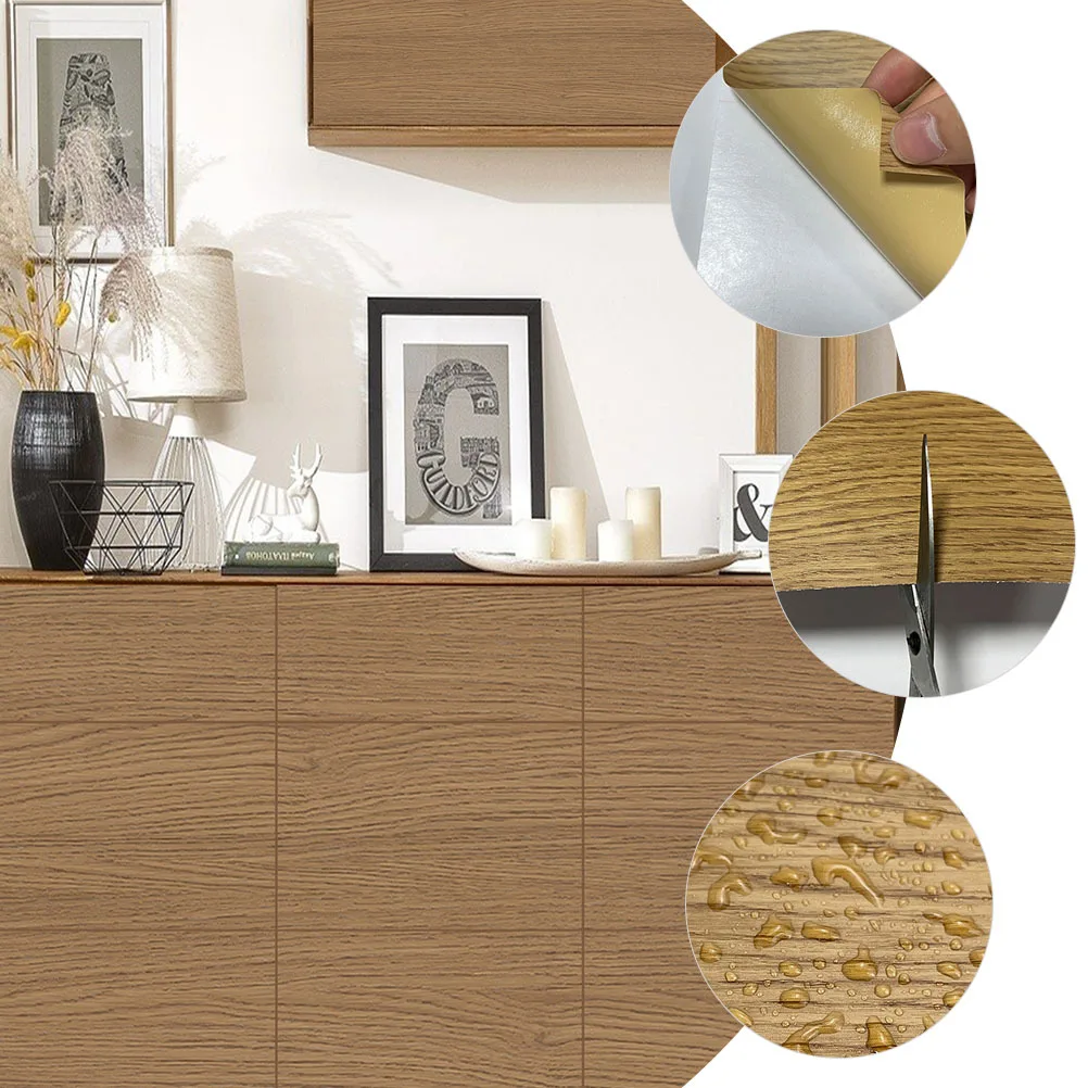 مقاوم للماء بولي كلوريد الفينيل ملصق أرضيات الخشب الحبوب قشر عصا ألواح أرضية ذاتية اللصق بلاط الفينيل للمطبخ غرفة نوم مكتب حديقة ديكور #6