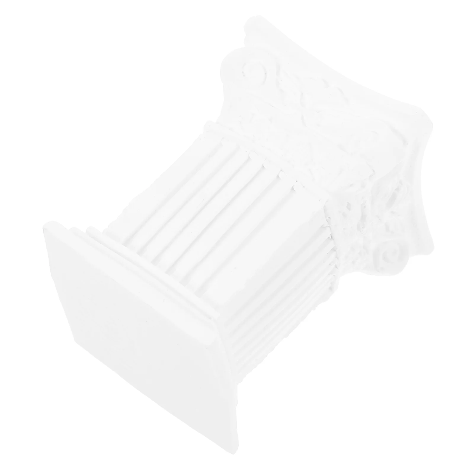 

1pcs Gypsum Roman Column Statue Decorative Plaster Home Sculpture Greek Pillar Holder Classic Planter Mini Centerpiece