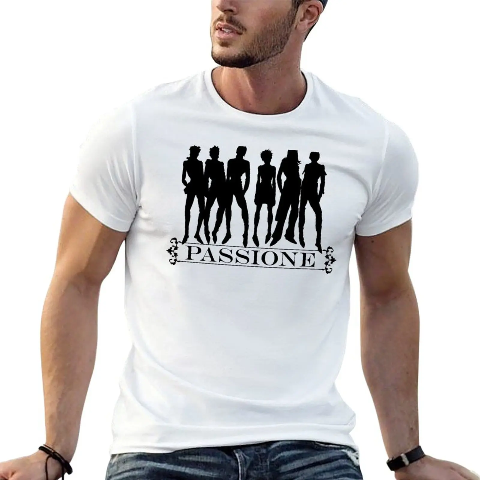 تي شيرت رجالي عالي الجودة من القطن للقميص