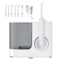 Oral Irrigator 5pcs Tips Dental Water Flosser Electric Cleaner 1000ml Oral Hygiene Dental Flosser For Oral Care