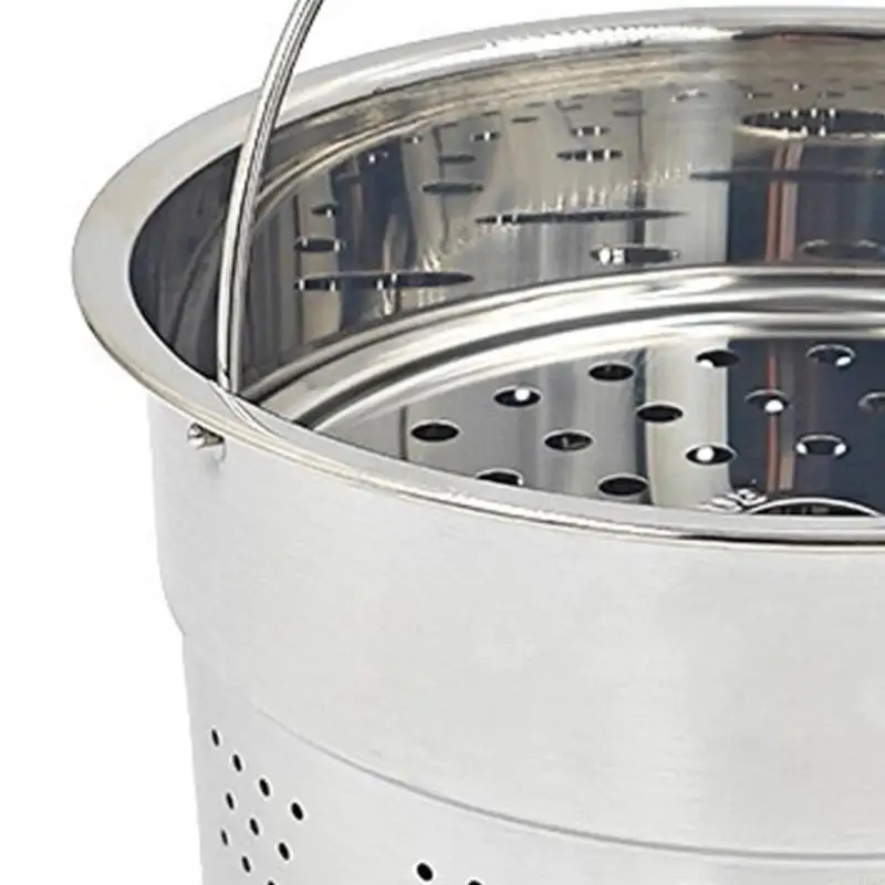 Cestino piroscafo F92F con manico comodo adatto per le verdure a vapore