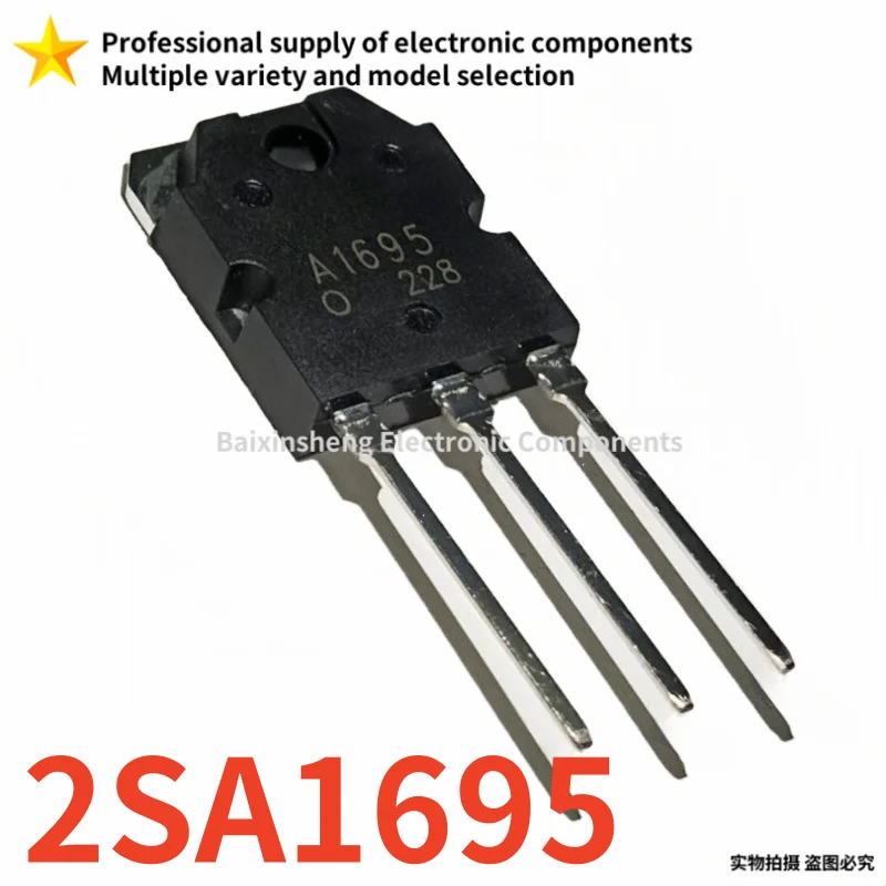 5 uds-10 Uds nueva calidad 2SA1695 A1695 2SC4468 C4468 TO-3P tubo amplificador de Audio