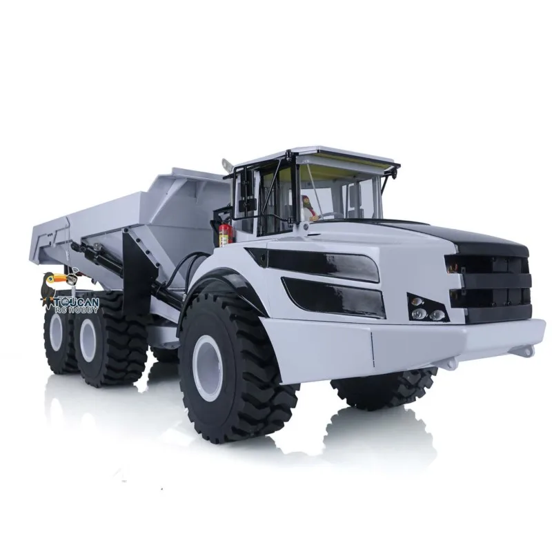 6*6 XDRC A40G 1/14 Metall Hydraulische RC Gelenk Lkw RTR Dumper Modell Motor ESC Licht Sound Fernbedienung batterie THZH1289