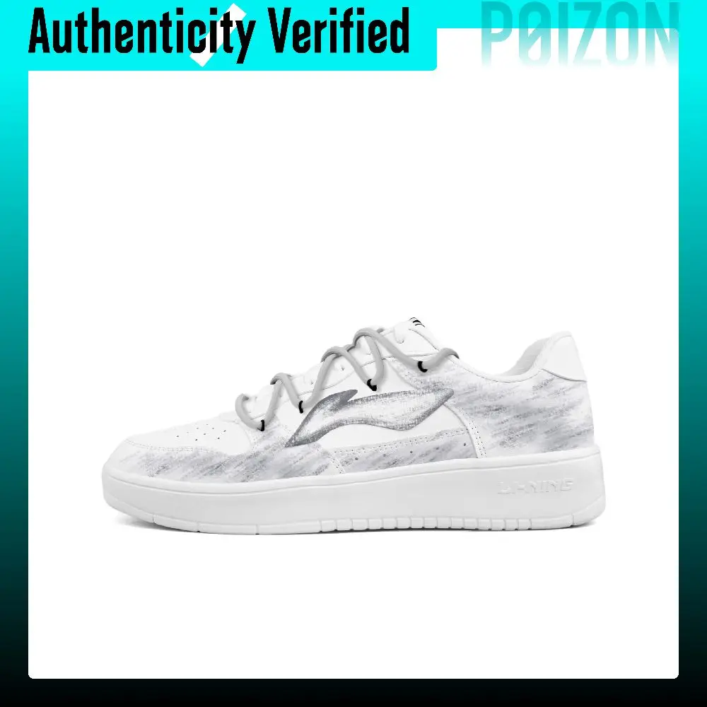 Li Ning Floating Boat PASSERBY Starry Sky Mirror, Shopping Bag Cushioning Lightweight Breathable Low top AGCS419-1（Team1897-)