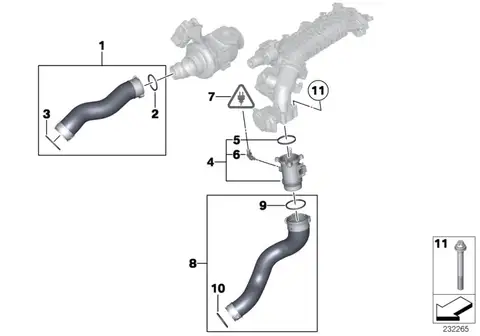 New for Car OE 11537603223D 11539430898 11612469944 11618509400 11618576280 1316139/JDE1786 1371410680-02 16124-75030 16271-0V01