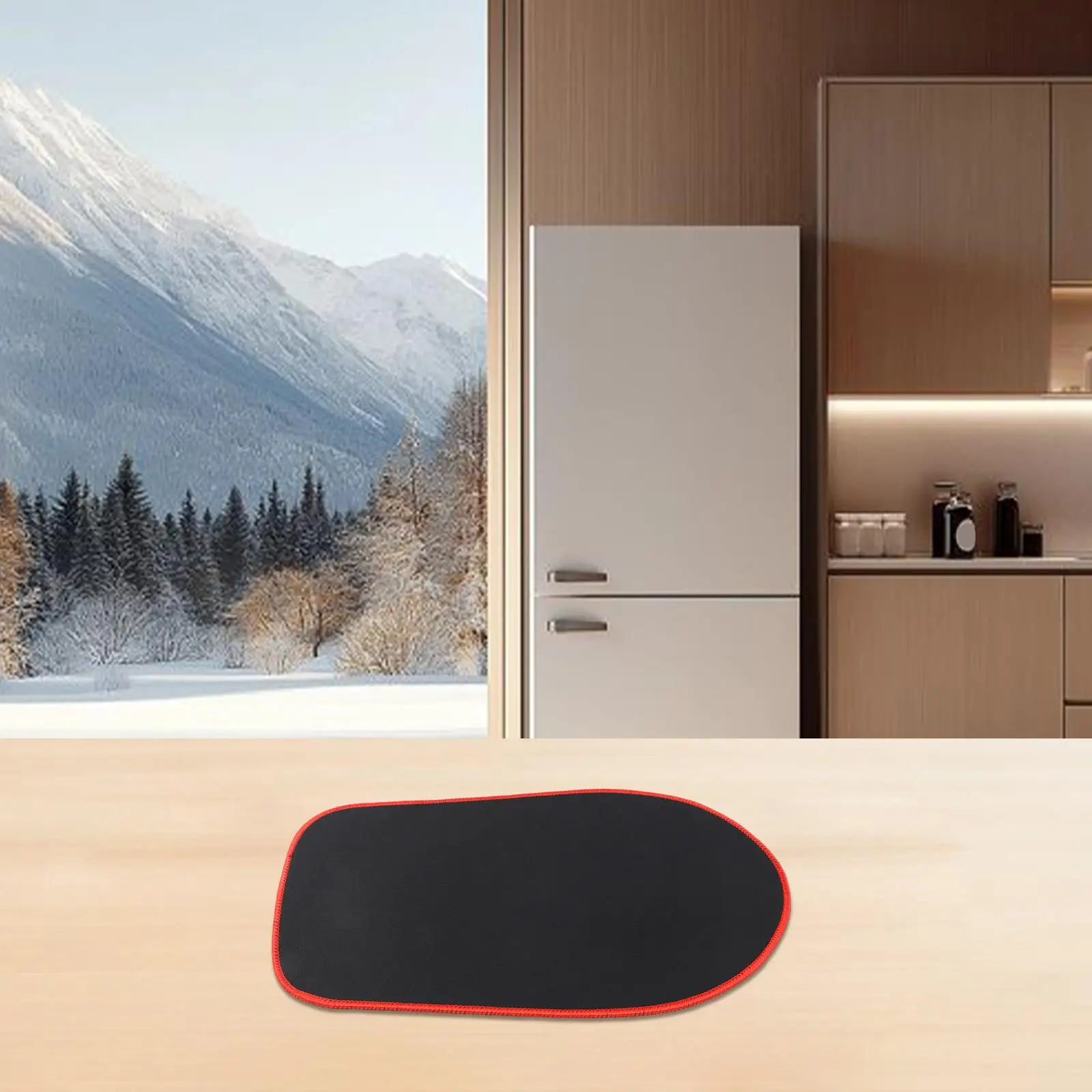 Mixer Slider Mat for Kitchen Aid 5 8 QT Stand Mixer Soft Felt Pad Anti Slip for Easy Movement and Countertop Care